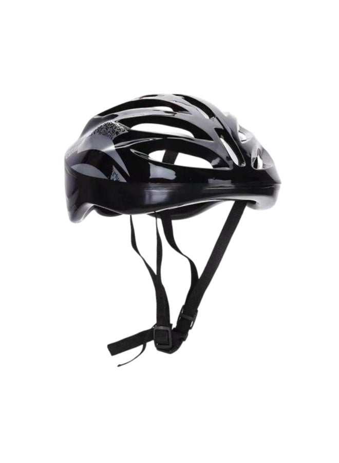 Huitich Skating Helmet Thick Sponge Inner Pad Protection Black - Image 1